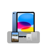 أبل آيباد A16 الجيل الحادي عشر بسعة 128 جيجابايت / 11 بوصة - WiFi + عرض الباندل | أزرق