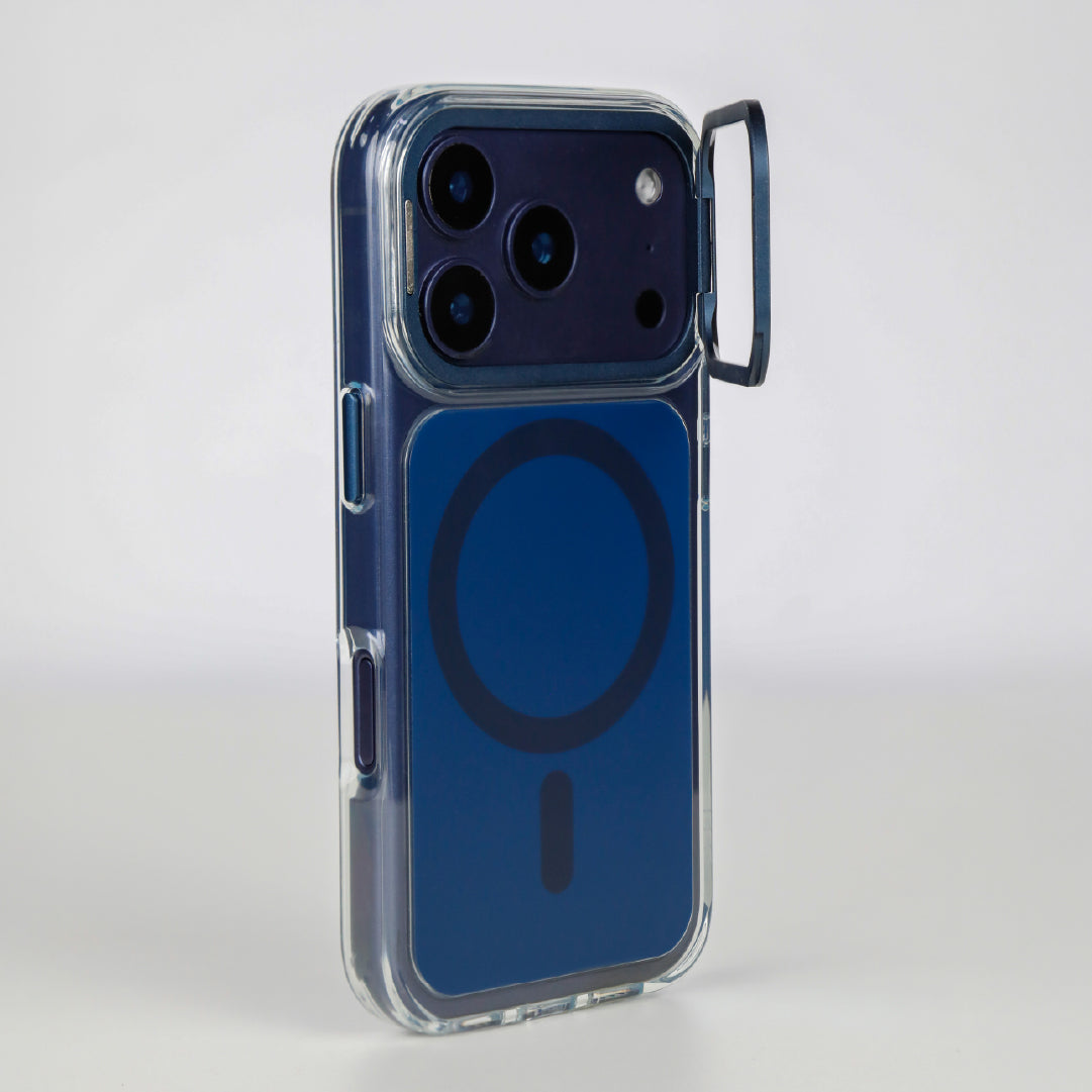LZEL Hybrid Camera Frame Stand Case With Magsafe For IPhone 17 Pro Max