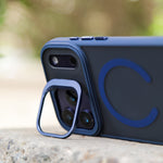LZEL Magcamstand Soft Oil-coating Case With Adjutable Camera Stand Case For IPhone  17 Pro Max