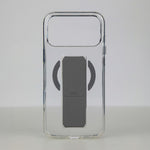 LZEL MagClear LeatherGrip Case for iPhone 17 Pro Max