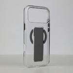 LZEL MagClear LeatherGrip Case for iPhone 17 Pro