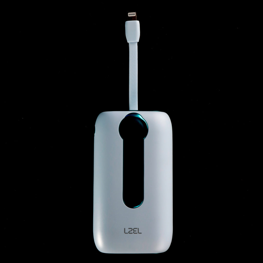 محطة الطاقة المحمولة QUADRA ENERGIA X من ليزل 10000 مللي أمبير × 4 مع كيبل مدمج Lightning و Type-C