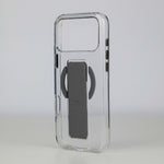 LZEL MagClear LeatherGrip Case for iPhone 17 Pro
