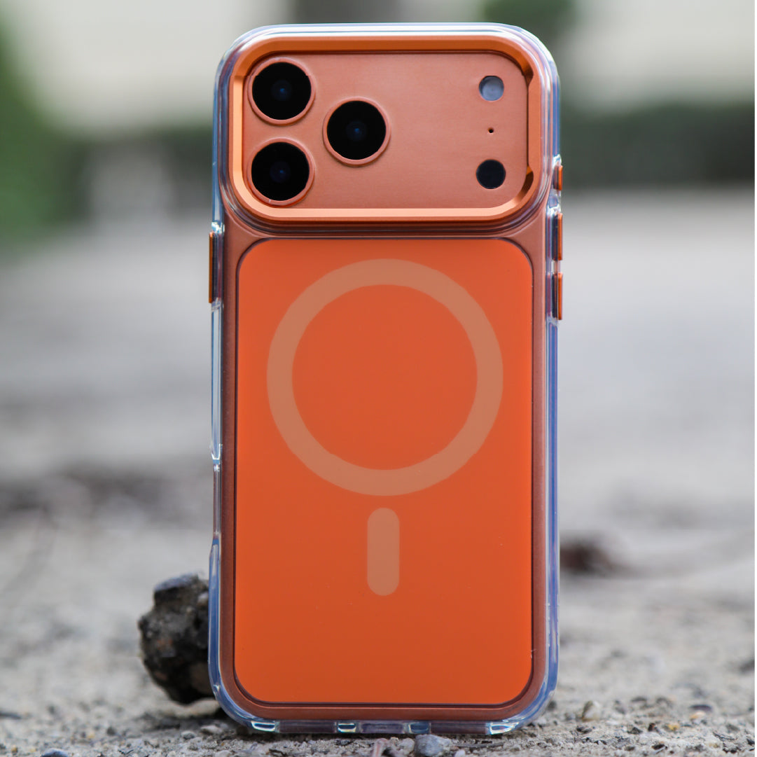 LZEL Hybrid Camera Frame Stand Case With Magsafe For IPhone  17 Pro