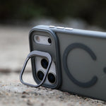 LZEL Magcamstand Soft Oil-coating Case With Adjutable Camera Stand Case For IPhone  17 Pro Max