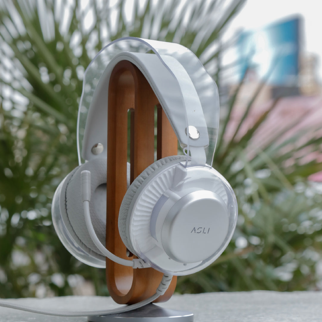 سماعة رأس سلكية Over-Ear Asli Global EvoPlay G1 Ultimate Sound | رمادي