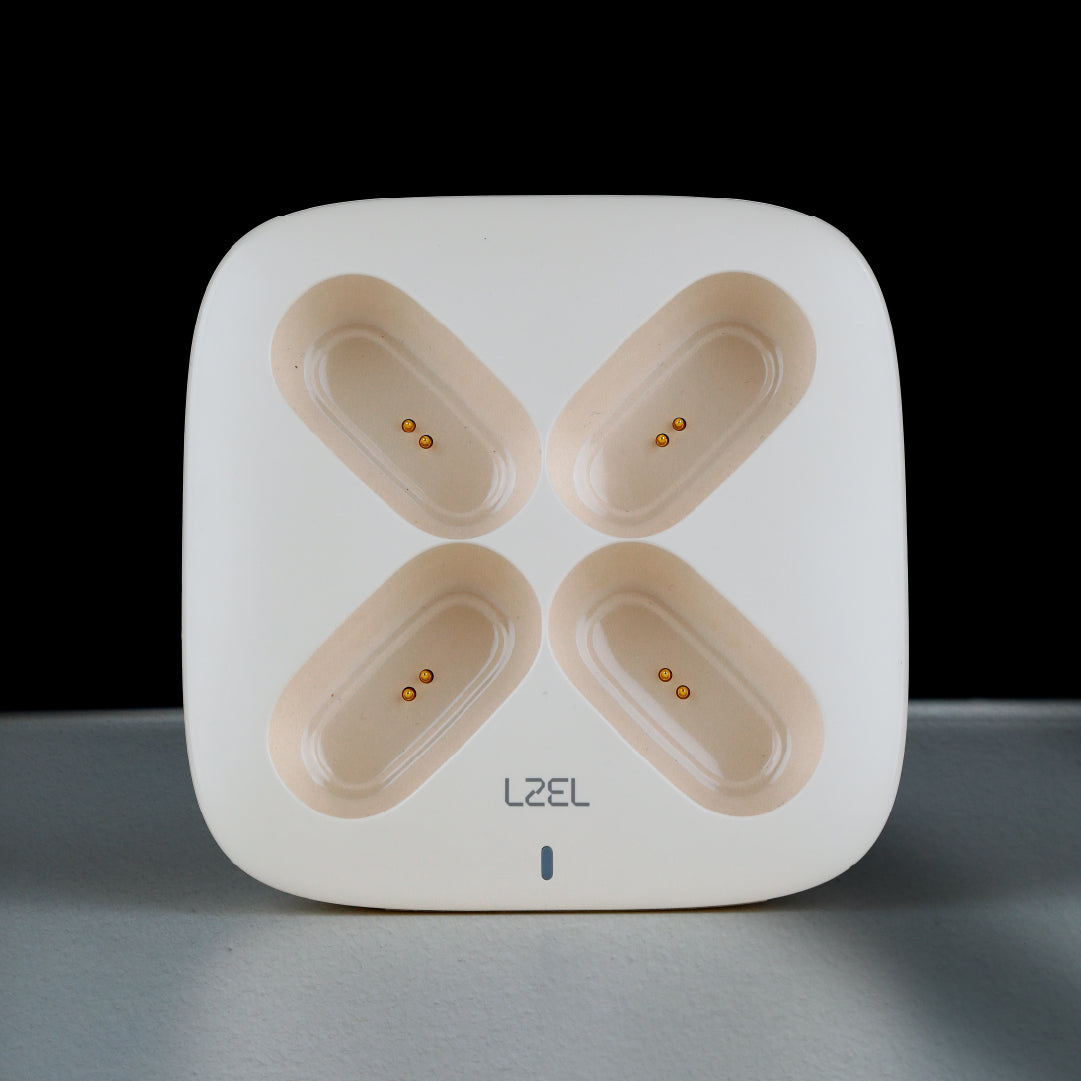 محطة الطاقة المحمولة QUADRA ENERGIA X من ليزل 10000 مللي أمبير × 4 مع كيبل مدمج Lightning و Type-C