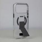 LZEL MagClear LeatherGrip Case for iPhone 17 Pro Max