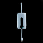 محطة الطاقة المحمولة QUADRA ENERGIA X من ليزل 10000 مللي أمبير × 4 مع كيبل مدمج Lightning و Type-C