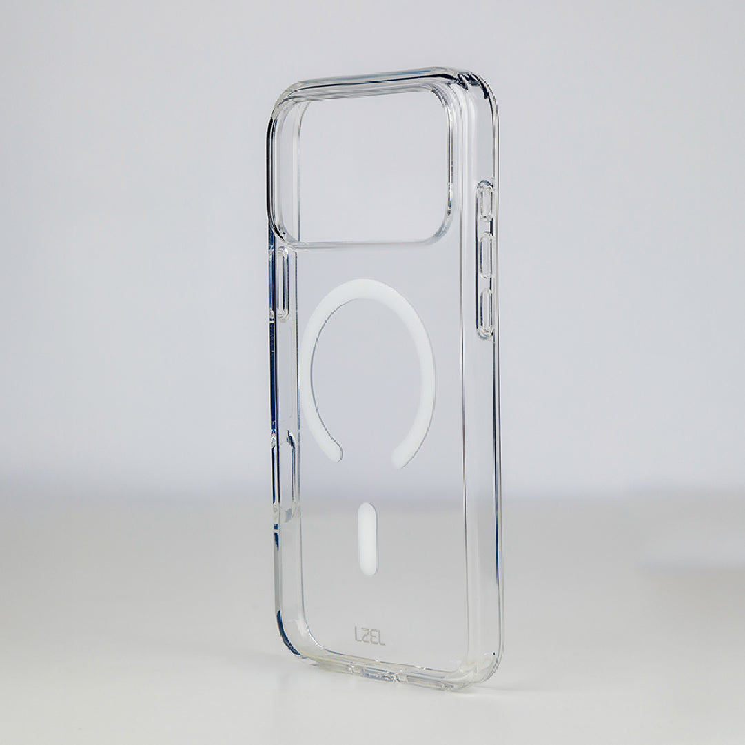 LZEL Magnexo Clear Case for iPhone 17 Pro Max | Crystal Clear