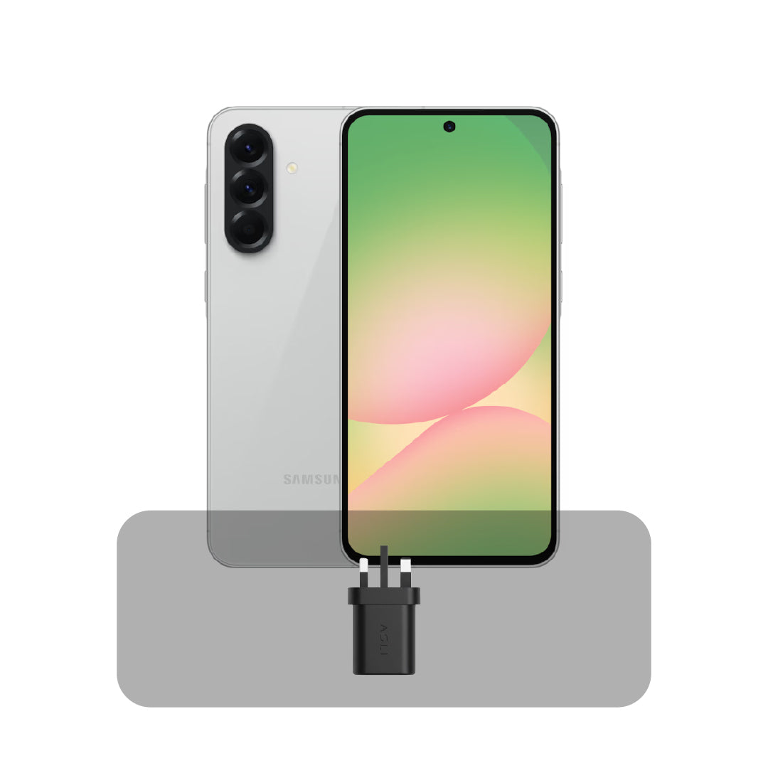 سامسونج جالاكسي A56 بسعة 256 جيجابايت 8 جيجا رام 5G + عرض الباندل | رمادي فاتح