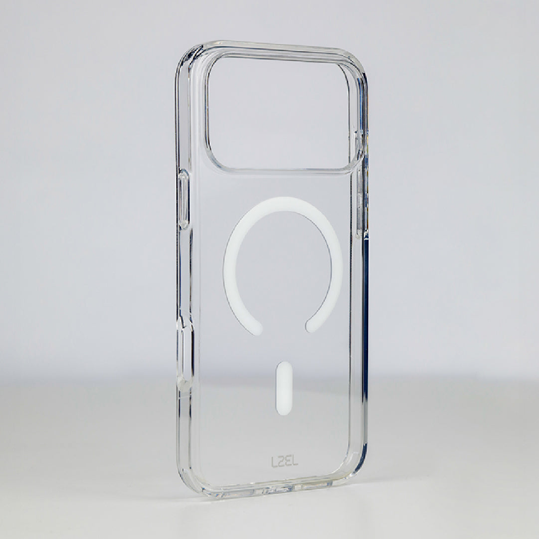LZEL Magnexo Clear Case for iPhone 17 Pro Max | Crystal Clear