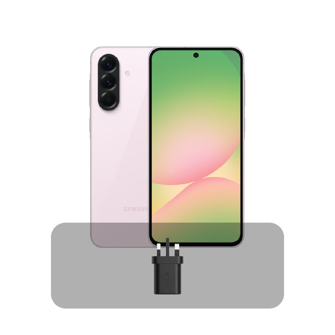 سامسونج جالاكسي A56 بسعة 256 جيجابايت 8 جيجا رام 5G + عرض الباندل | وردي