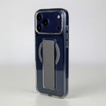 LZEL MagClear LeatherGrip Case for iPhone 17 Pro
