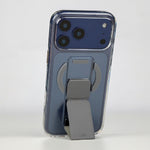 LZEL MagClear LeatherGrip Case for iPhone 17 Pro