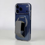 LZEL MagClear LeatherGrip Case for iPhone 17 Pro