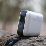 باور بانك Lzel Zenoflex Flow10 بسعة 20000 مللي أمبير | PD3.0 و QC 3.0 | شحن بقدرة 65 واط | مدخل/مخرج USB-C مزدوج 