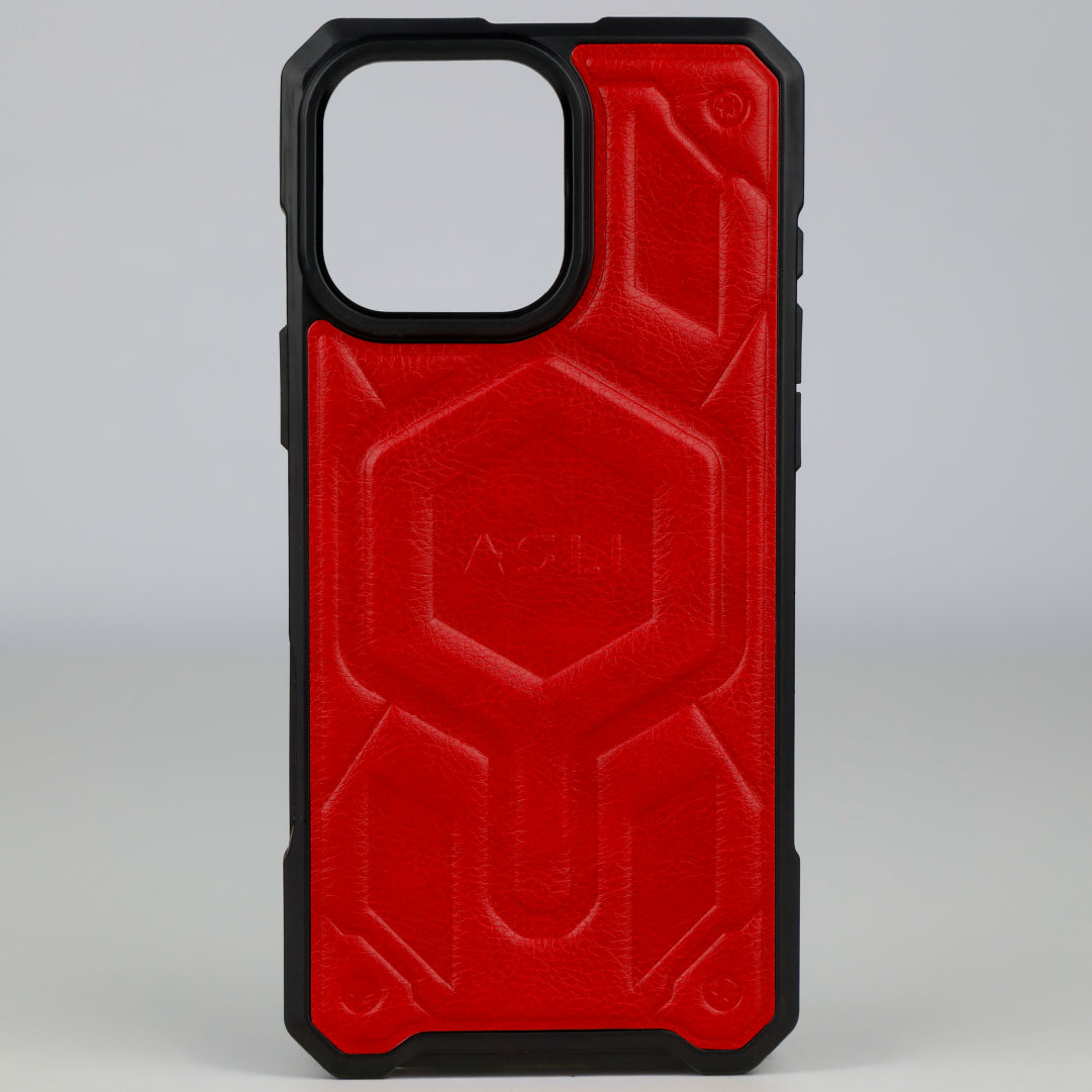 ASLI Leather Hybrid Premium Leather Case With Drop Protection And Heat Dissipation Case For 16 Pro