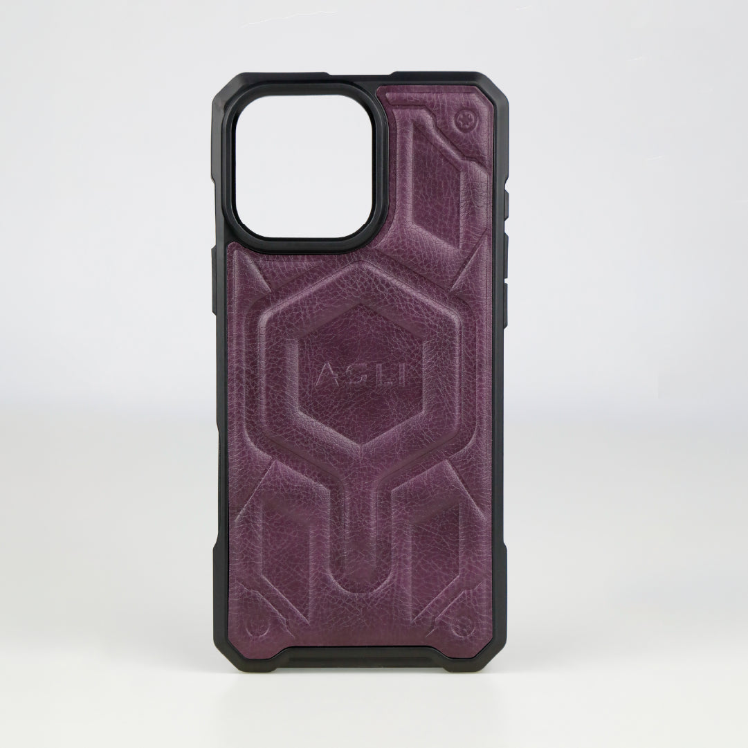 ASLI Leather Hybrid Premium Leather Case With Drop Protection And Heat Dissipation Case For 16 Pro
