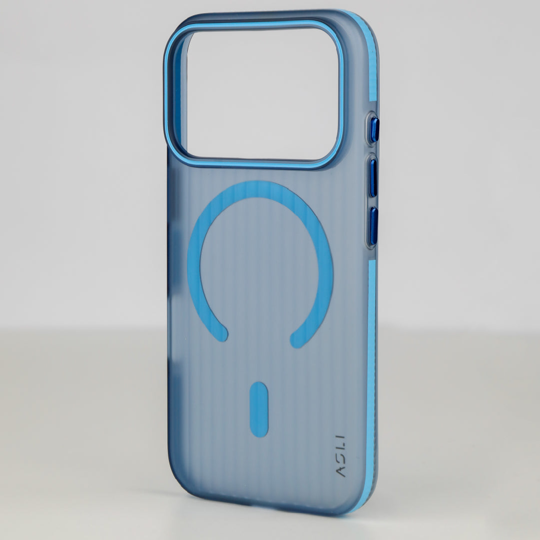ASLI Corrugatedmag Wave Refined Magsafe Case With Enhanced Camera Protection Case For iPhone 17 Pro Max