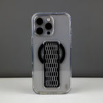 LZEL Clearmag Kickstand Clear Strap Magsafe With Enhanced Edge Protection Case For iPhone 16 Pro