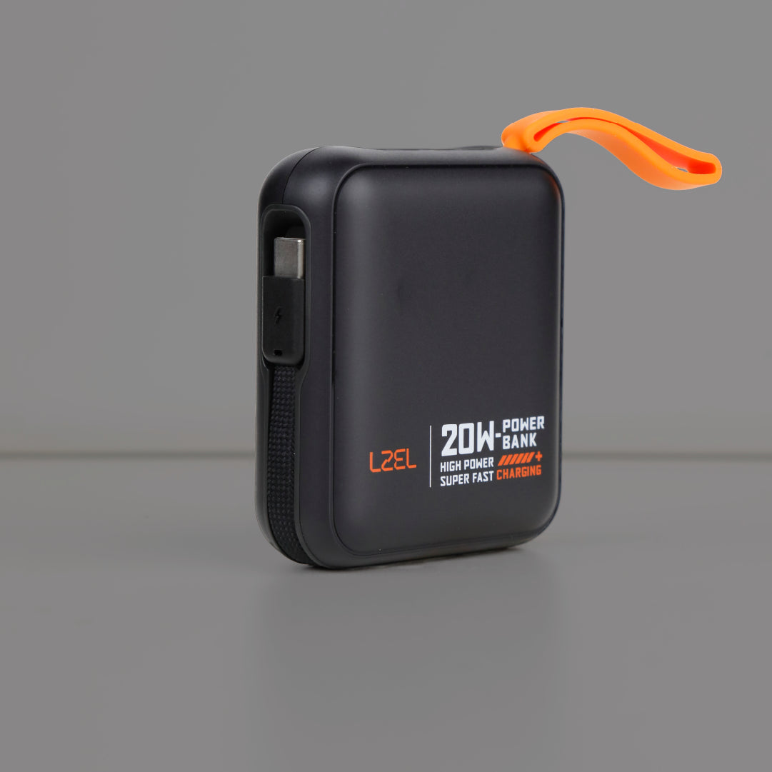بطارية متنقلة ZenoFlex Charge Mini من ليزل بسعة 10000 مللي أمبير بتقنية الشحن السريع PD 