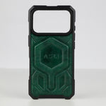 ASLI Leather Hybrid Premium Leather Case With Drop Protection And Heat Dissipation Case For 17 Pro