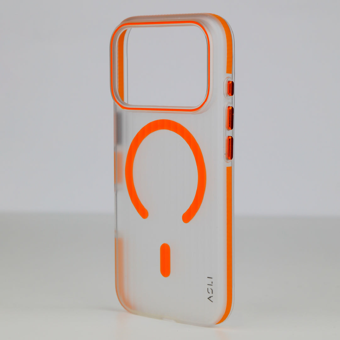 ASLI Corrugatedmag Wave Refined Magsafe Case With Enhanced Camera Protection Case For iPhone 17 Pro Max