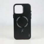 ASLI Corrugared Ridge Premium Metalic Case With Enhanced Camera Protection Case For iPhone 16 Pro Max