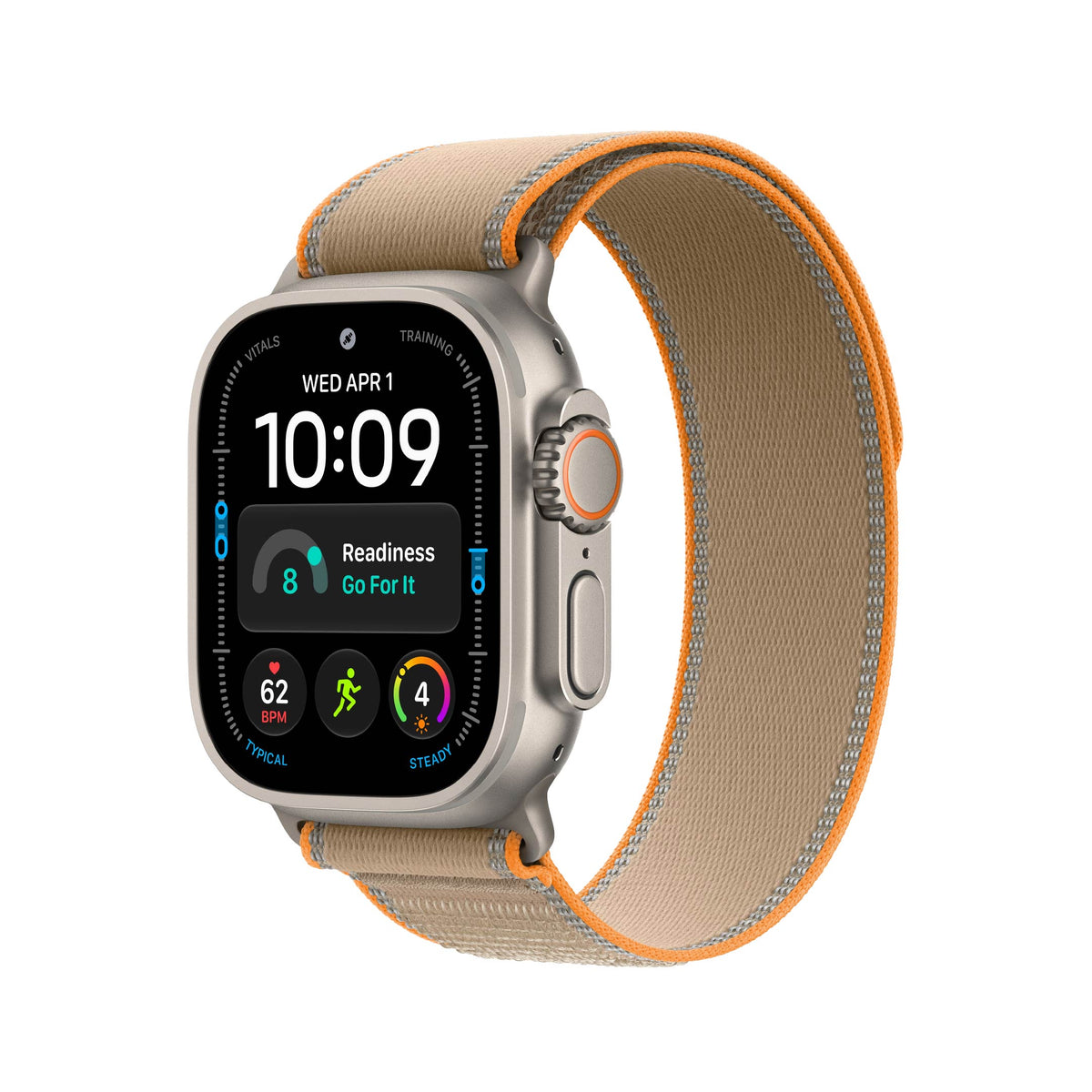 Apple Watch Ultra 4 GPS + Cellular 49mm Natural Titanium with Sand Trail Loop | M/L