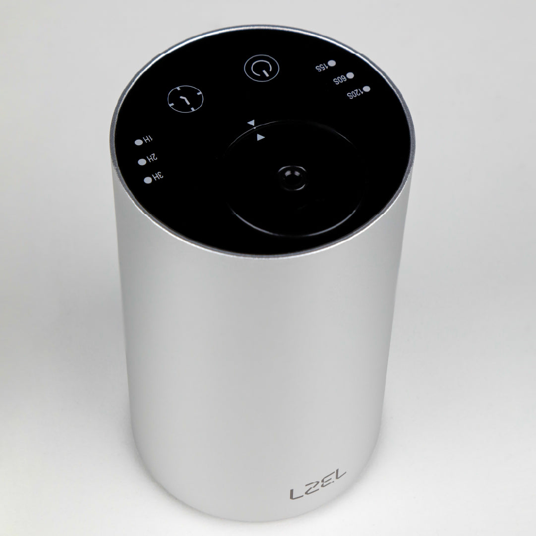LZEL Aroma Diffuser Aromavista Elite Mini Essential Oil Diffuser Waterless Nebulizer Aroma Diffuser, 2000mah