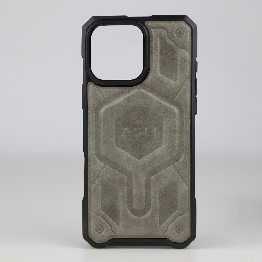 ASLI Leather Hybrid Premium Leather Case With Drop Protection And Heat Dissipation Case For 16 Pro