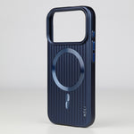 ASLI Corrugared Ridge Premium Metalic Case With Enhanced Camera Protection Case For iPhone 17 Pro Max