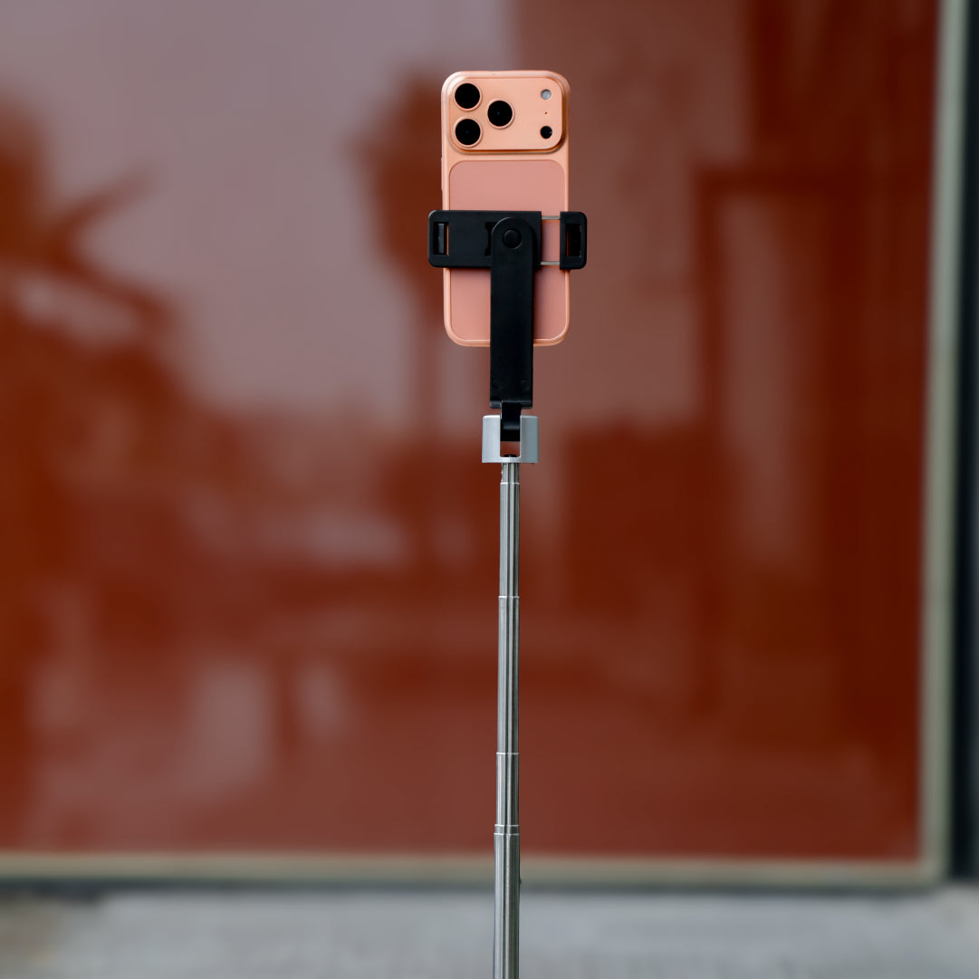 Asli Global Selfynix One Selfie Stick Extendable up to 108cm with Wireless Remote & Tripod Stand