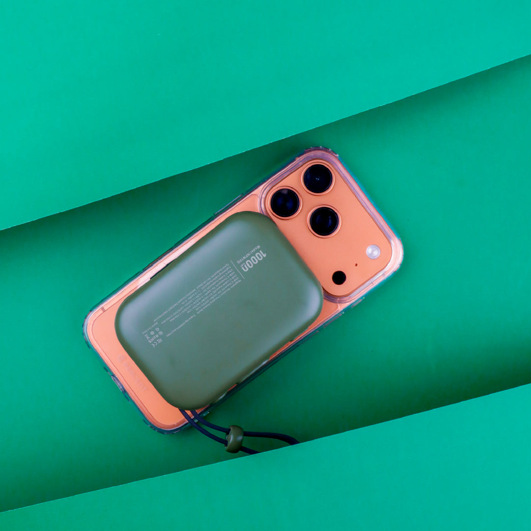 LZEL NanoFlex Nova – 10,000mAh Magnetic Power Bank with USB-C PD & Built-in Cable