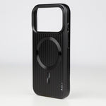 ASLI Corrugared Ridge Premium Metalic Case With Enhanced Camera Protection Case For iPhone 17 Pro Max