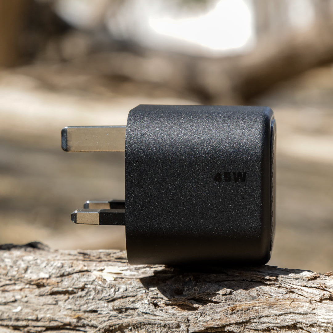 Asli  Global Powercore 45 Gan Dual Port Usb-A & Usb-C Fast Charger