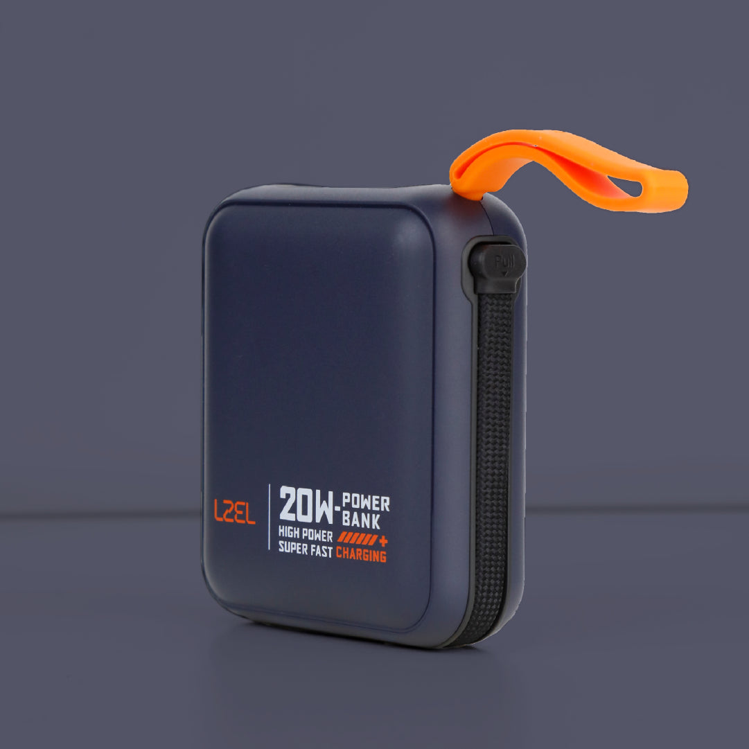 بطارية متنقلة ZenoFlex Charge Mini من ليزل بسعة 10000 مللي أمبير بتقنية الشحن السريع PD 