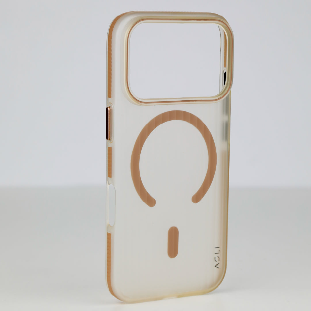 ASLI Corrugatedmag Wave Refined Magsafe Case With Enhanced Camera Protection Case For iPhone 17 Pro Max