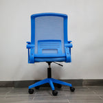 Bull Ergonomic Office Chair – 280mm Nylon Base, Class 2 Gas Lift | Blue
