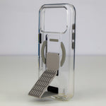 LZEL Clearmag Kickstand Clear Strap Magsafe With Enhanced Edge Protection Case For iPhone 17 Pro Max
