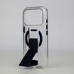 LZEL MagClear LeatherGrip Case for iPhone 17 Pro