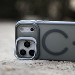 LZEL Magcamstand Soft Oil-coating Case With Adjutable Camera Stand Case For IPhone  17 Pro Max