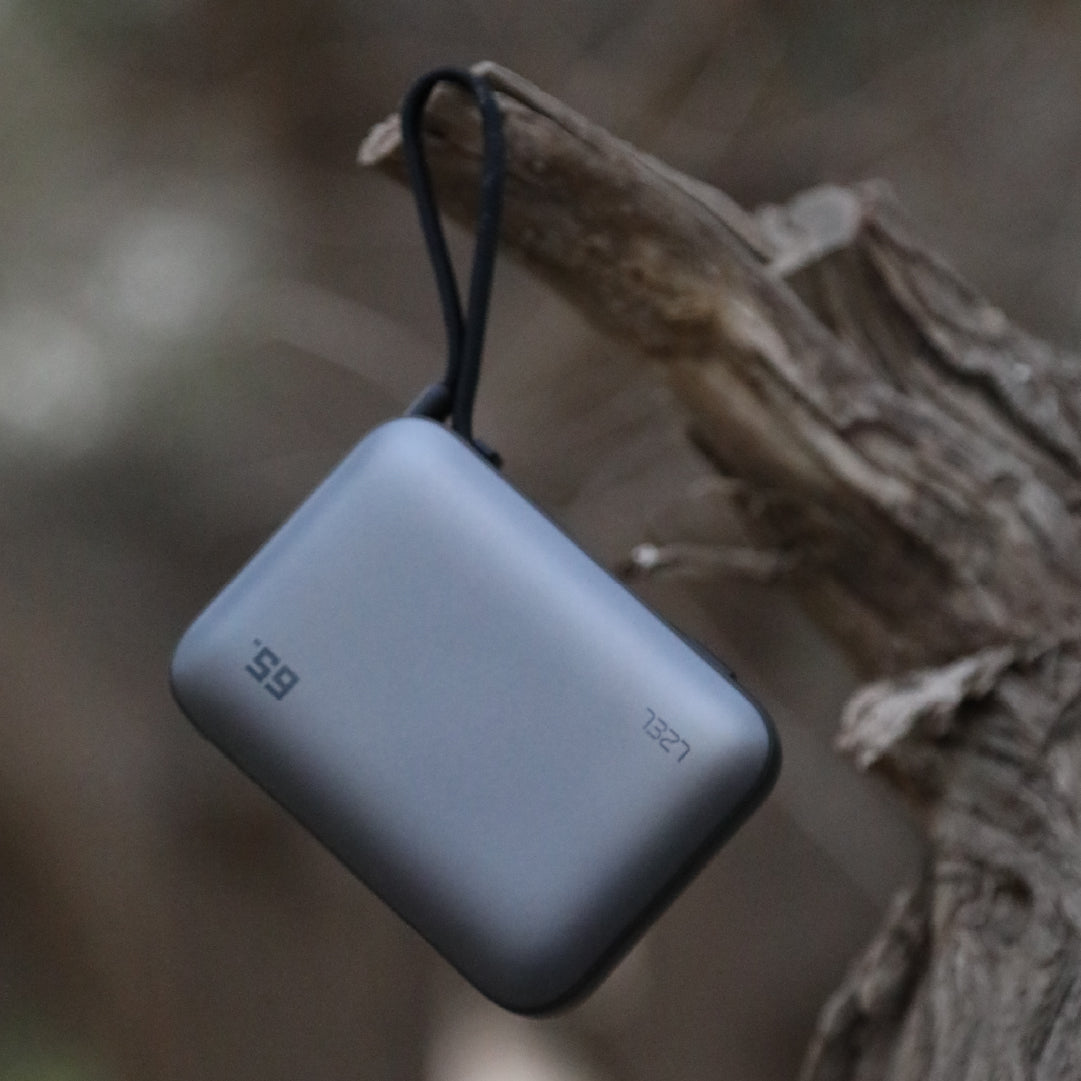 باور بانك Lzel Zenoflex Flow10 بسعة 20000 مللي أمبير | PD3.0 و QC 3.0 | شحن بقدرة 65 واط | مدخل/مخرج USB-C مزدوج 