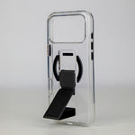LZEL MagClear LeatherGrip Case for iPhone 17 Pro