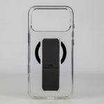LZEL MagClear LeatherGrip Case for iPhone 17 Pro