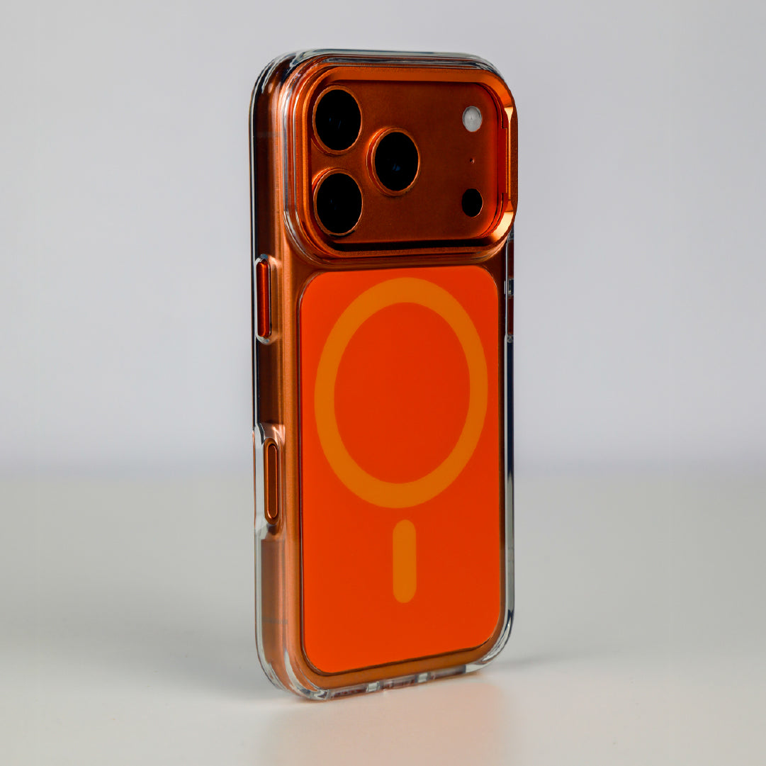 LZEL Hybrid Camera Frame Stand Case With Magsafe For IPhone 17 Pro Max