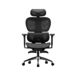 Executive Ergonomic Office Chair with Footrest & 3D Armrests | Black