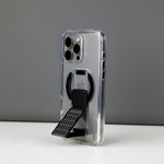 LZEL Clearmag Kickstand Clear Strap Magsafe With Enhanced Edge Protection Case For iPhone 16 Pro