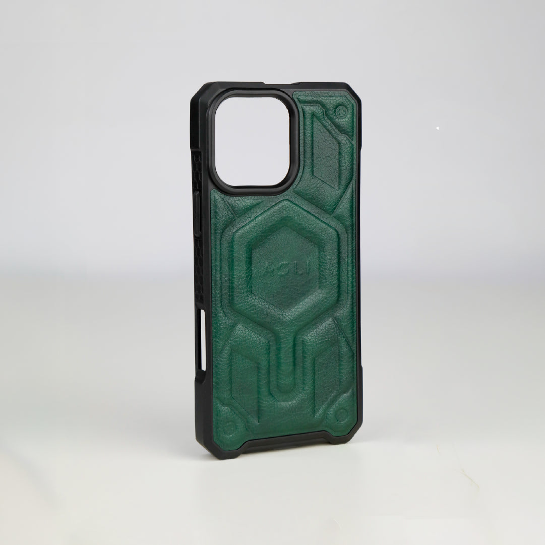 ASLI Leather Hybrid Premium Leather Case With Drop Protection And Heat Dissipation Case For 16 Pro